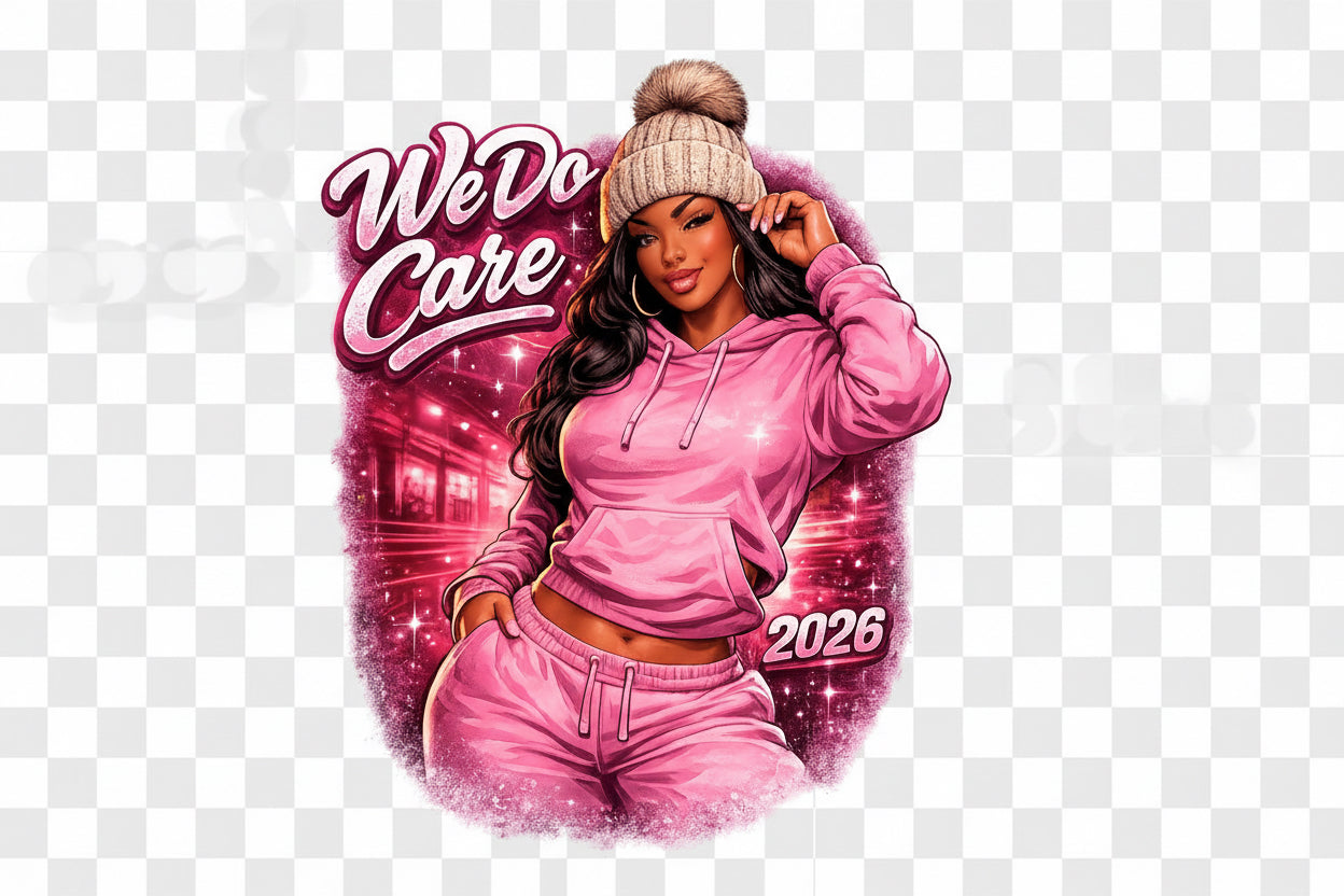 We Do Care 2026 - DTF Transfer
