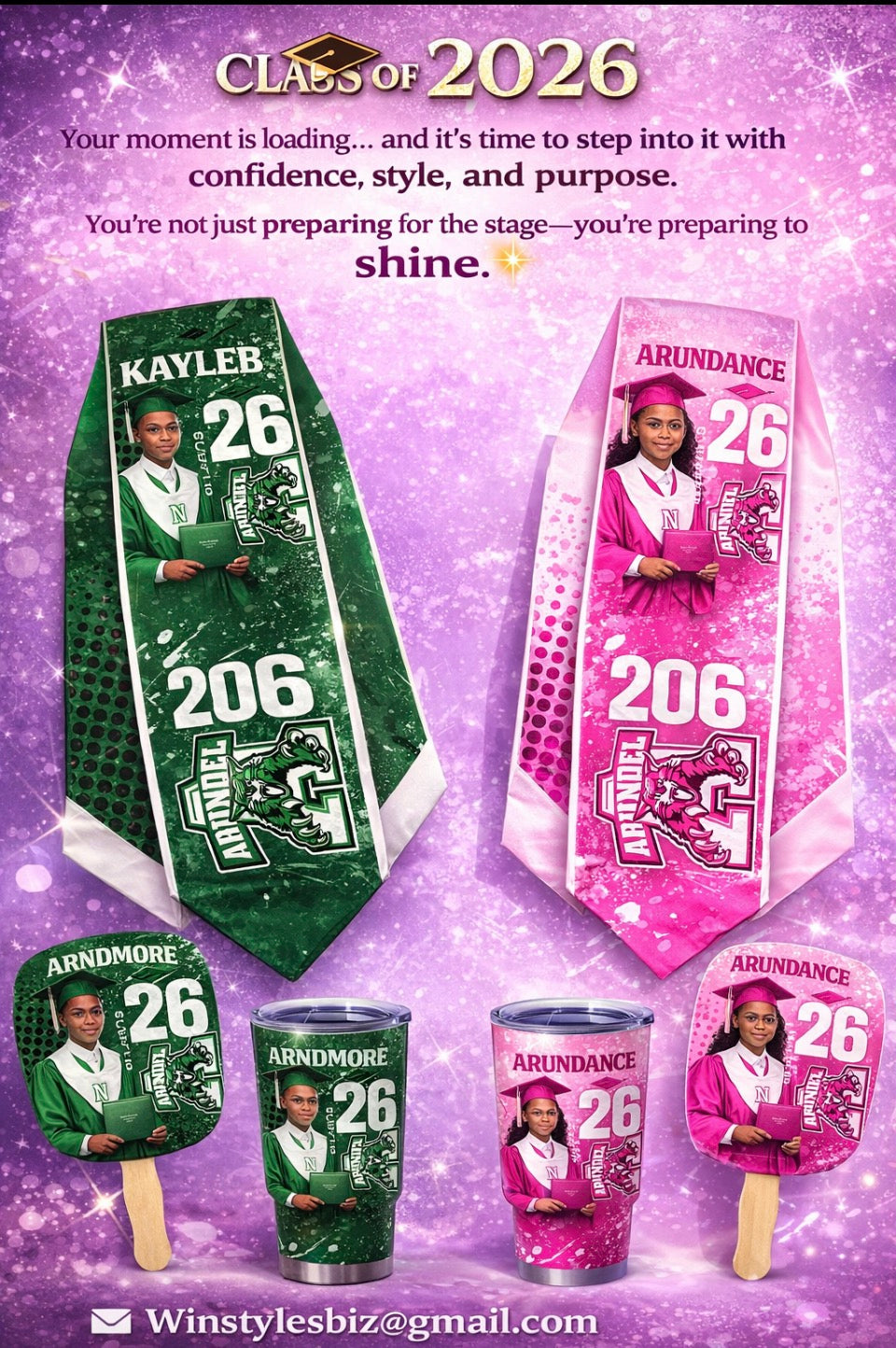 Custom Graduation Tumbler – Made to Order