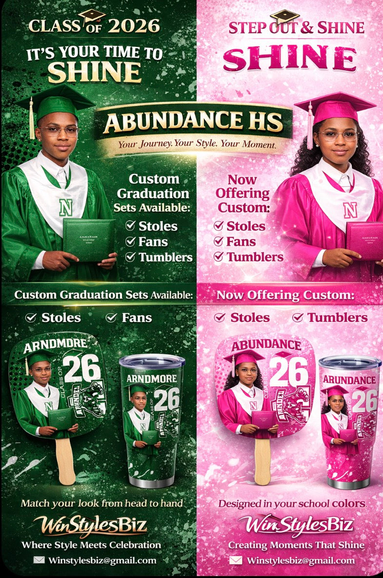 Custom Graduation Tumbler – Made to Order